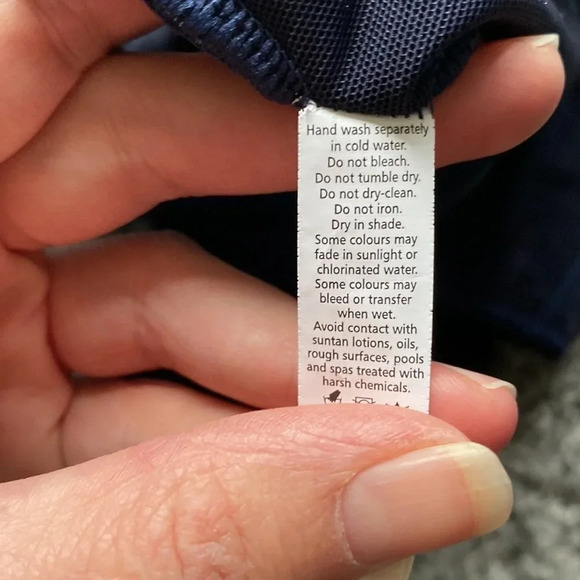 Sea Level Australia Navy one piece bathing suit US size 10 - Picture 10 of 10